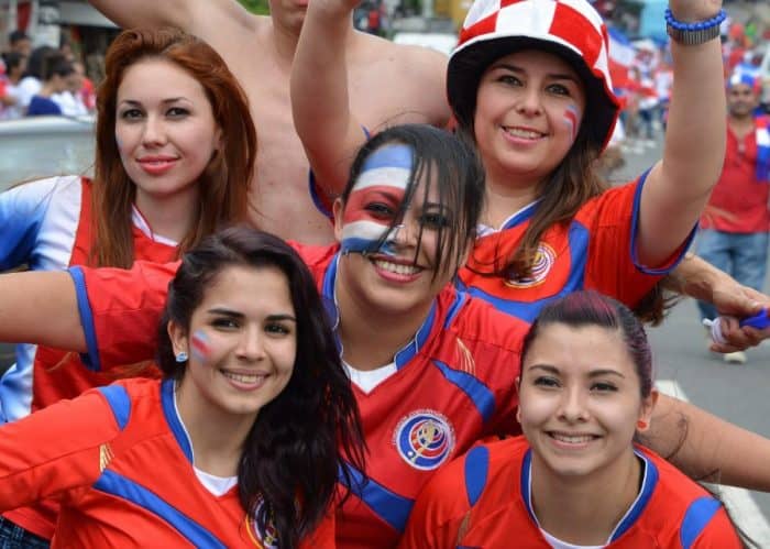 Футбольные матчи Коста-Рики